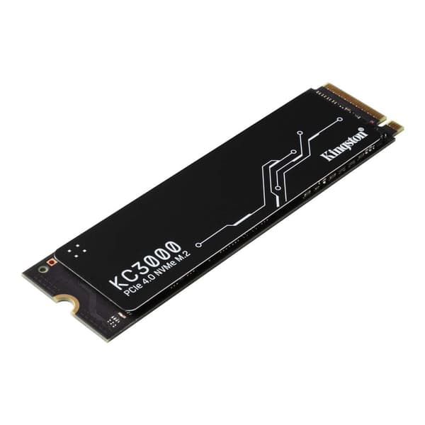 Kingston Kiintolevy Ssd M. Nvme Kc3000 512gb 2 Musta