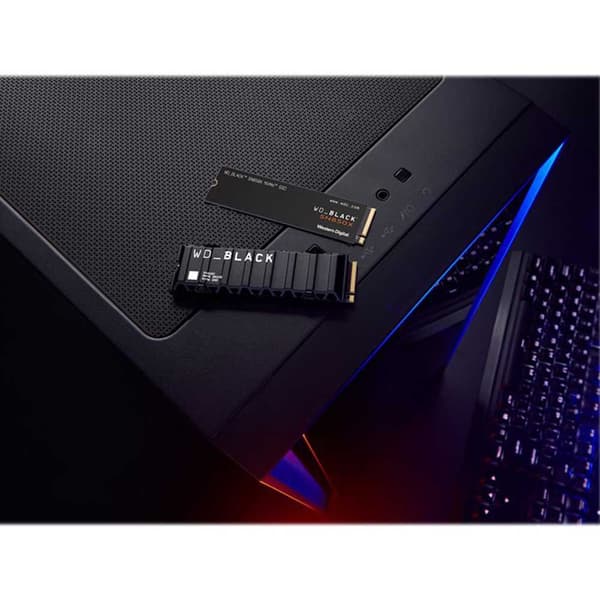 Western Digital Ssd-harddisk M. Sn850x 1tb 2 Sort