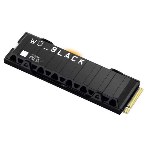 Western Digital Kølelegeme Sn850x 2 Tb Ssd Hårdt Køre M.2 Søvfarvet