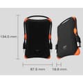 Miniatyrbillede 3 af 3: Silicon Power Ekstern Harddisk Armor A30 Usb 3.2 1tb Sort