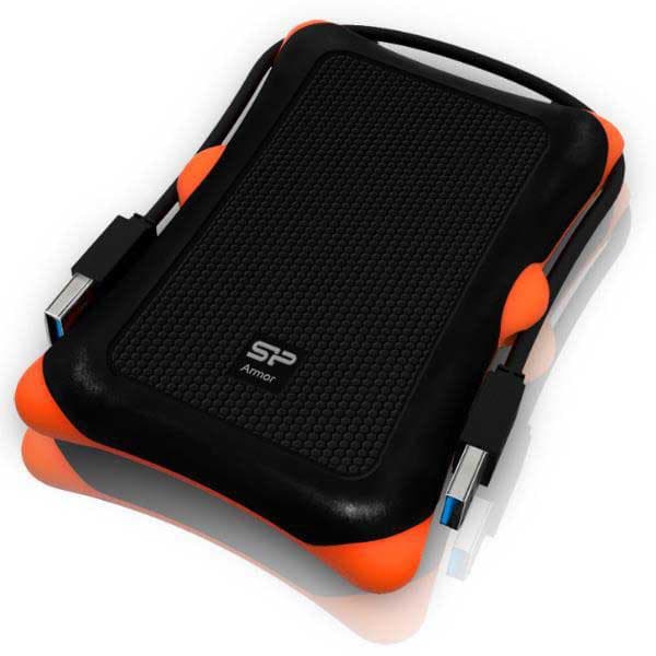Silicon Power Ekstern Harddisk Armor A30 Usb 3.2 1tb Sort