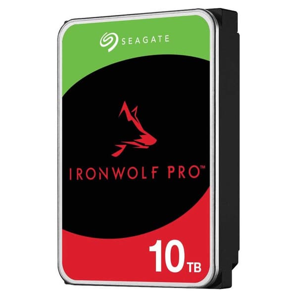 Seagate Harddisk Iron Wolf Pro 3.5´´ 10tb Transparent