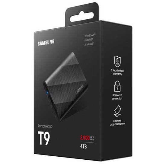 Samsung Ulkoinen Ssd-kiintolevy Mu-pg4t0b 4tb Musta