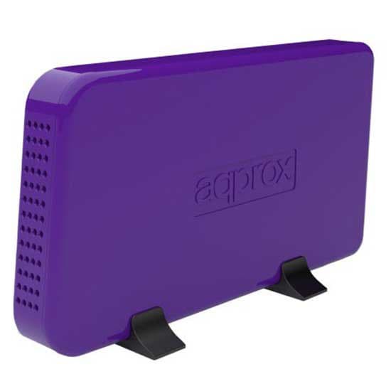 Approx Hdd/ssd Externt Fodral Apphdd07p 3.5´´ Lila