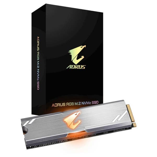 Gigabyte Harddisk Ssd M.2 Rgb 512gb Grå