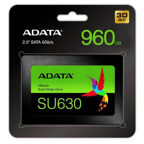 Adata Hårddisk Ssd Ultimate Su630 960gb Svart