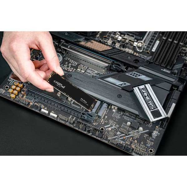 Crucial Ssd-harddisk M. P3 Plus 500gb 2 Sort