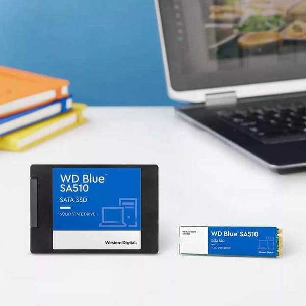 Western Digital Ssd-hårddisk M. Blue Sa510 250gb 2 Flerfärgad