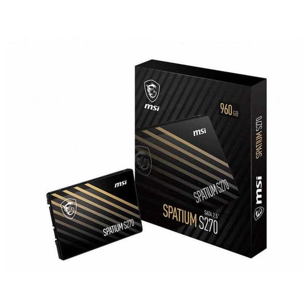 Msi Ssd Hårddisk Spatium S270 240gb Silver