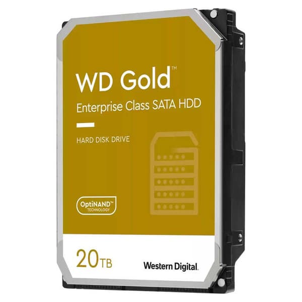 Western Digital Hårddisk Kör Wd202kryz 3.5´´ 20tb Durchsichtig 3.5´´