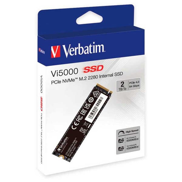 Verbatim Ssd-harddisk M. Vi5000 2tb 2  One Size / One Size