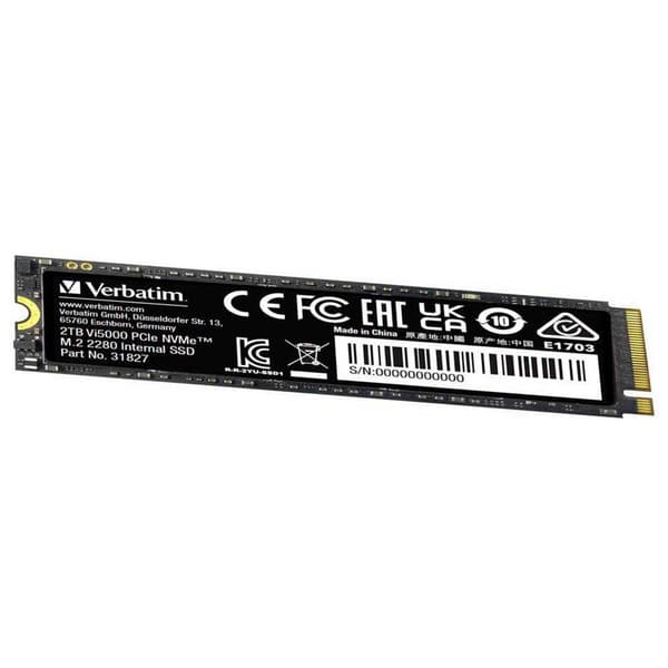 Verbatim Ssd-harddisk M. Vi5000 2tb 2  One Size / One Size