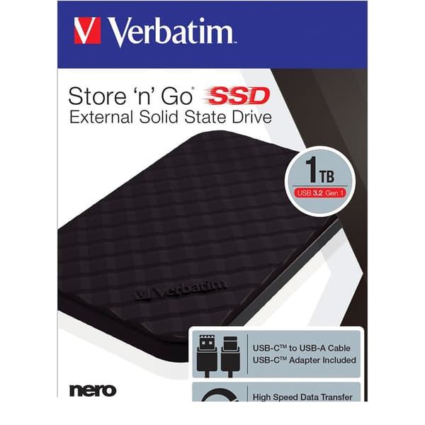 Verbatim Store N Go 1tb Usb 3.2 Sort