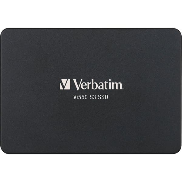 Verbatim Hårddisk Vi550 Ssd 256gb Sata 3 Svart