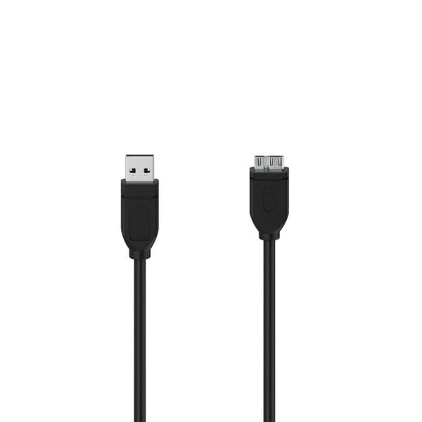 Mikro-USB-kabel, USB 3.0, 5 Gbit/s, 0,75 m Flerfärgad
