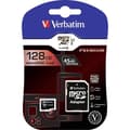 Miniatyrbild 3 av 3: Micro SD-kort - Verbatim - 128GB - Svart