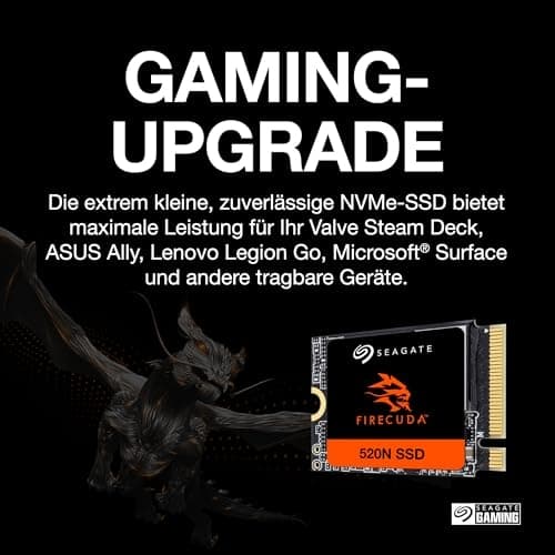 Seagate FireCuda 520N SSD NVMe PCIe M.2 (ZP2048GV3A002)
