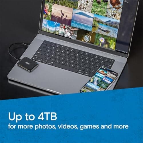 Crucial X9 bærbar SSD 4TB