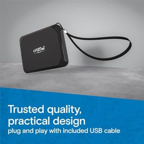 Crucial X9 bærbar SSD 4TB
