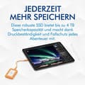 Miniatyrbillede 4 af 5: Seagate LaCie Rugged Mini SSD 2TB USB-C (STMF2000400)