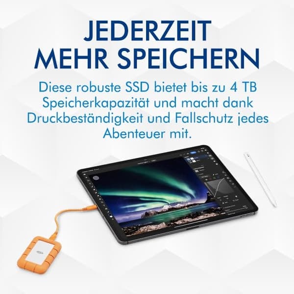LaCie Rugged Mini SSD 1TB USB 3.2 (STMF1000400)