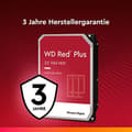 Miniatyrbillede 5 af 5: WD Red Plus WD80EFPX - harddisk - 8 TB - intern - 3,5" (8,9 cm) - SATA 6 Gb/s - 5640 rpm - buffer: 256 MB (WD80EFPX)