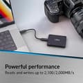Miniatyrbillede 2 af 6: Crucial X10 Pro 2TB bærbar SSD
