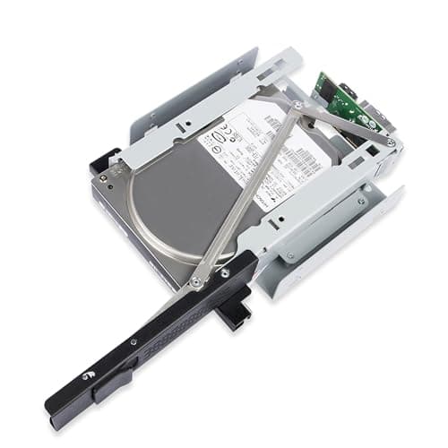 Vi-Ra. IcyDock 1x 3,5" SATA i 1x 5,25" bås mobil rackblæser (MB171SP-1B)