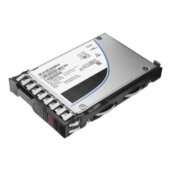 HPE Read Intensive-2 - SSD - 240 GB - hot swappable - 3,5" LFF - SATA 6Gb-s - med HP SmartDrive Converter- USED