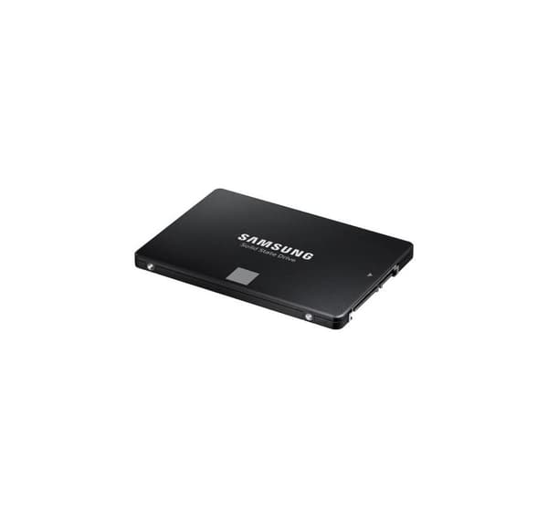 SSD Samsung 870 evo (250gb, sata, mlc, skrivehastighed 530 mbytes/sek., læsehastighed 560 mbytes/sek., 2,5", mtbf 1500000 timer)