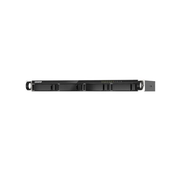 Nas förvaringsställ 4bay 1u/no hdd ts-435xeu-4g, Qnap Svart, Grå