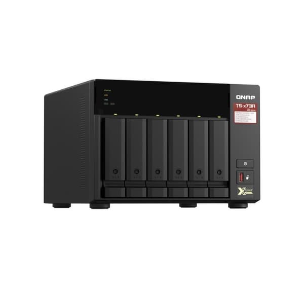 NAS lagringstorn 6bay 8gb/ts-673a-8g Qnap
