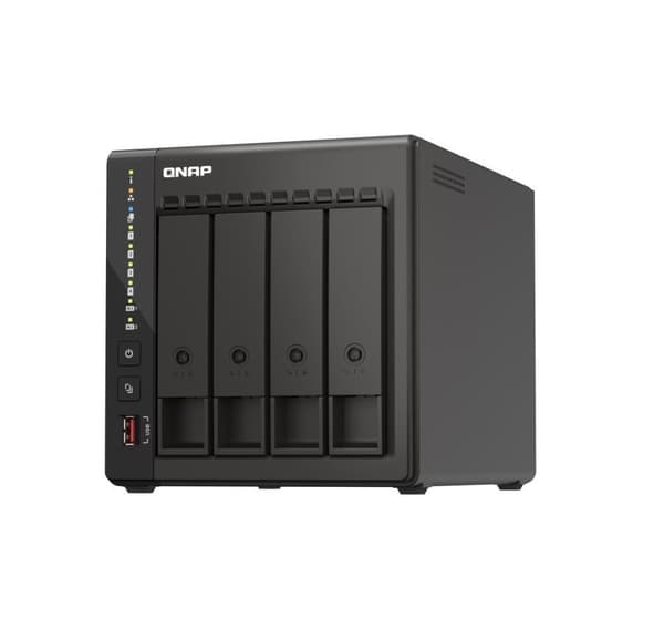 NAS lagringstorn 4bay/ts-453e-8g Qnap Svart