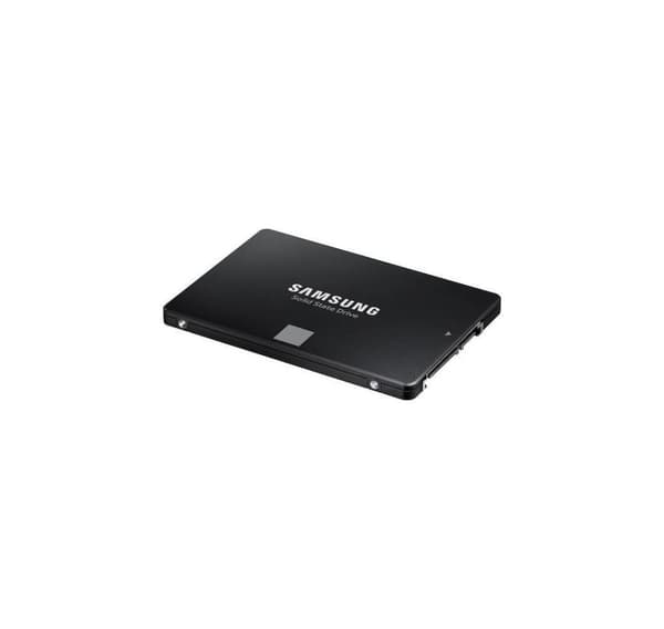 Ssd, Samsung, 870 evo (1tb, sata, sata 3.0, mlc, skrivehastighet 530 mbyte/sek, lesehastighet 560 mbyte/sek, 2,5", mtbf 1500000 timer)