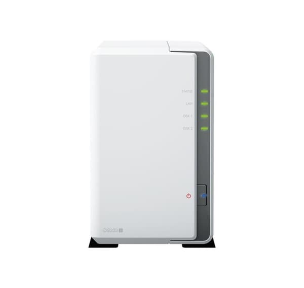 Nas lagringstorn 2bay/ingen hdd usb3 ds223j, Synology