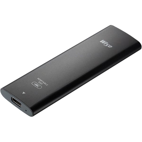 Wise Harddisk Portable 2tb Sort