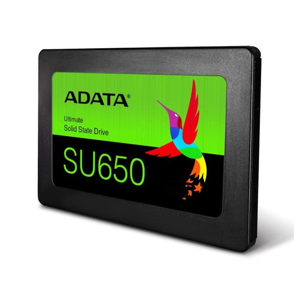 ADATA | Ultimate SU650 | 512 GB | SSD-formfaktor 2,5"" | SSD interface SATA 6Gb/s | Læsehastighed 520 MB/s | Skrivehastighed 450 MB/s