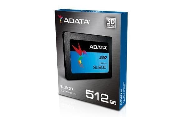 ADATA | Ultimativ SU800 | 512 GB | SSD-formfaktor 2,5"" | SSD interface SATA | Læsehastighed 560 MB/s | Skrivehastighed 520 MB/s