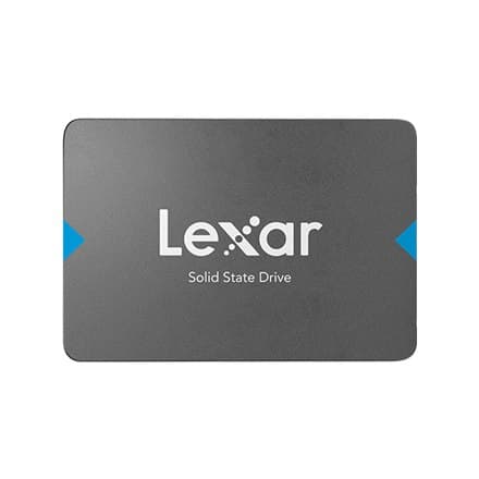 Lexar | SSD | NQ100 | 480 Gt | SSD-levyn muotokerroin 2,5 | SSD-liitäntä SATA III | Lukunopeus 550 MB/s | Kirjoitusnopeus 480 MB/s