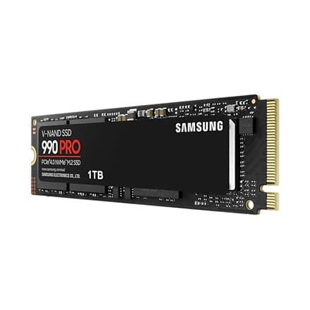 Samsung | 990 PRO | 1000 GB | SSD formfaktor M.2 2280 | SSD interface PCIe Gen4x4 | Læsehastighed 7450 MB/s | Skrivehastighed 6900 MB/