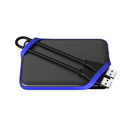 Silicon Power | Bærbar harddisk | ARMOR A62 SPIL | 1000 GB | "" | USB 3.2 Gen1 | Sort/blå