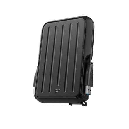 Silicon Power | Bærbar harddisk | ARMOR A66 | 1000 GB | "" | USB 3.2 Gen1 | Sort