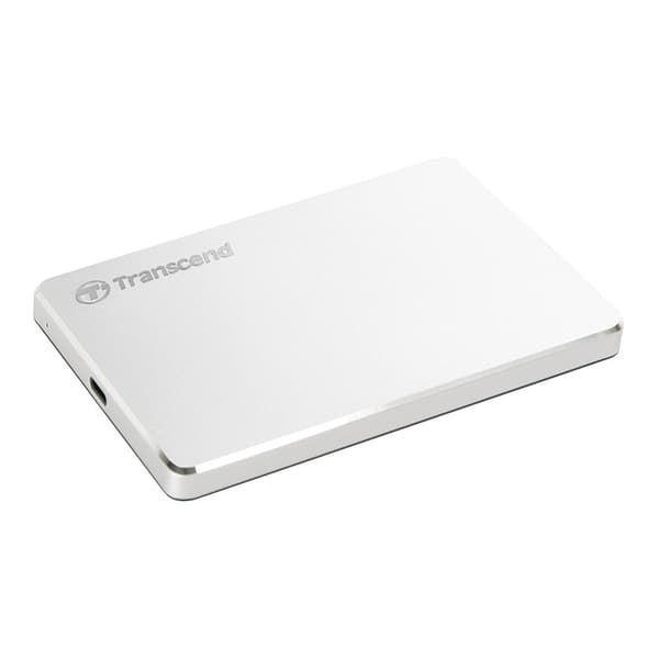 Transcend Storejet 25c3 2.5 1tb Usb 3.1 Gen 1 Extern Hdd-hårddisk Silver