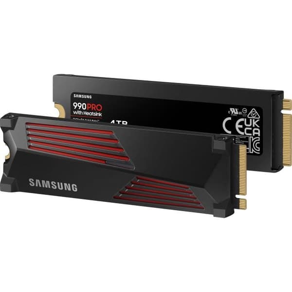SAMSUNG Intern SSD 990 PRO med kylfläns 4 TB MZ-V9P4T0GW