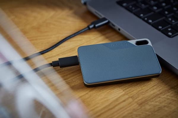 Intenso læse/skrive op til 500 MB/s/500 GB Blå - Grå (3826450)
