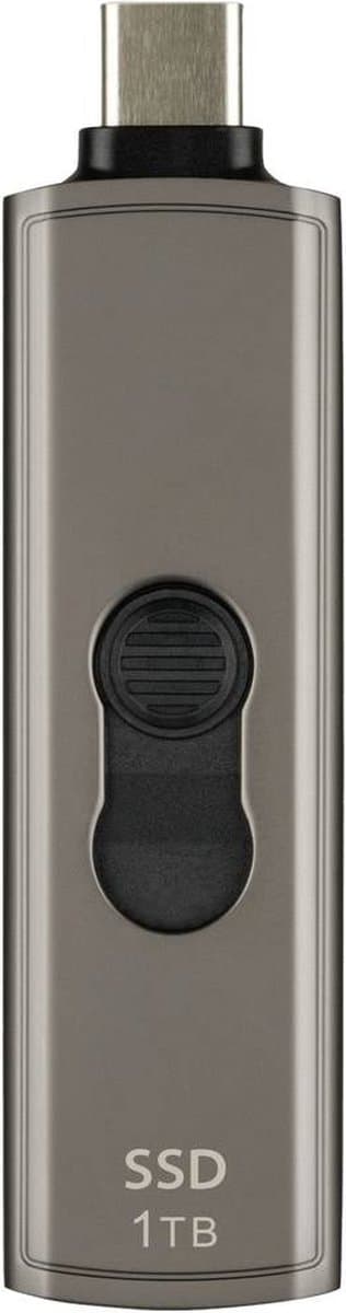 Transcend ESD330C 1TB Ekstern SSD-harddisk USB-C 10Gbps Gråbrun TS1TESD330C
