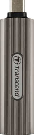 Miniatyrbillede 1 af 3: Transcend ESD330C 1TB Ekstern SSD-harddisk USB-C 10Gbps Gråbrun TS1TESD330C