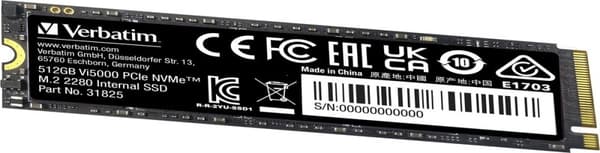 VI5000 PCIE4 NVME M.2 SSD 512GB
