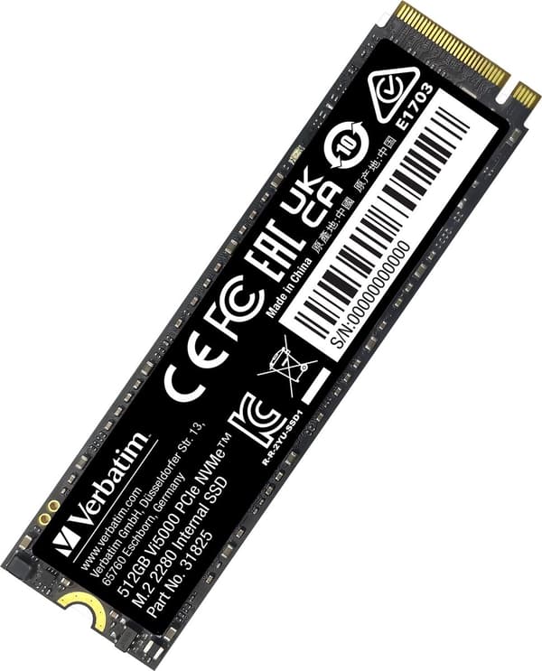 VI5000 PCIE4 NVME M.2 SSD 512GB