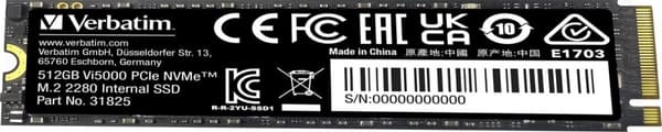 VI5000 PCIE4 NVME M.2 SSD 512GB